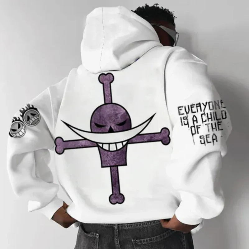 Men's 3D Anime Hoodie | Y2K Retro Streetwear Pullover