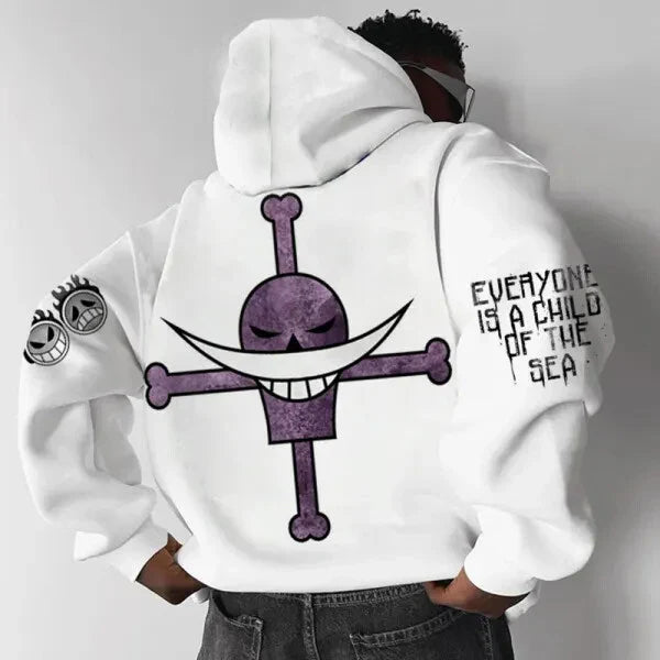 Men's 3D Anime Hoodie | Y2K Retro Streetwear Pullover