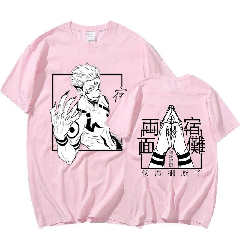 Jujutsu Kaisen Sukuna Graphic T-Shirt | Casual Anime Tee