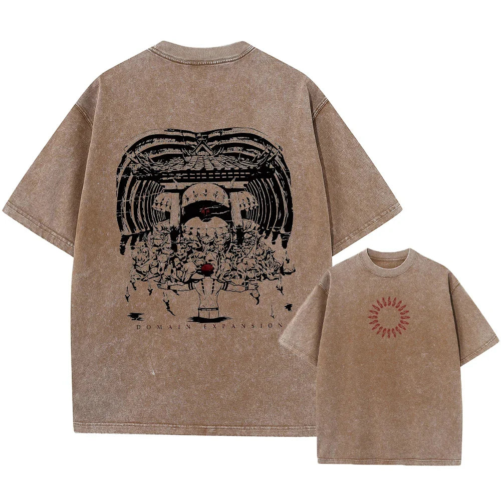 Jujutsu Kaisen Harajuku T-Shirt | Hip Hop Loose Cotton Tee