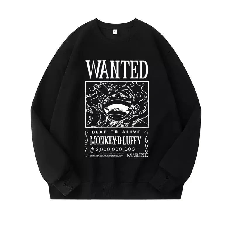One Piece Nika Luffy Sweatshirt | Unisex Crew Neck Pullover