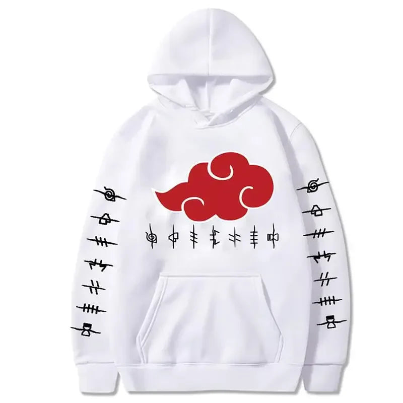 Naruto Akatsuki Cloud Hoodie | Unisex Streetwear Pullover