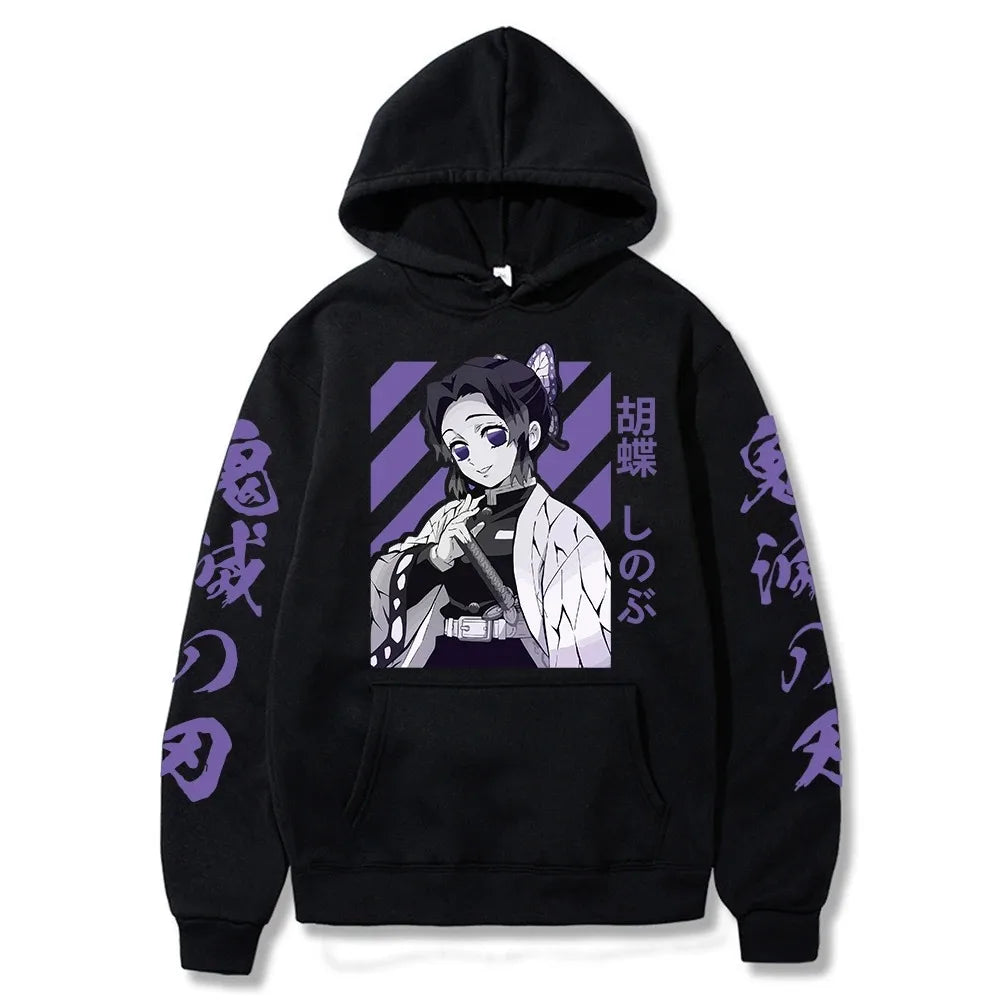 Demon Slayer Inosuke Oversized Streetwear Hoodie | Anime