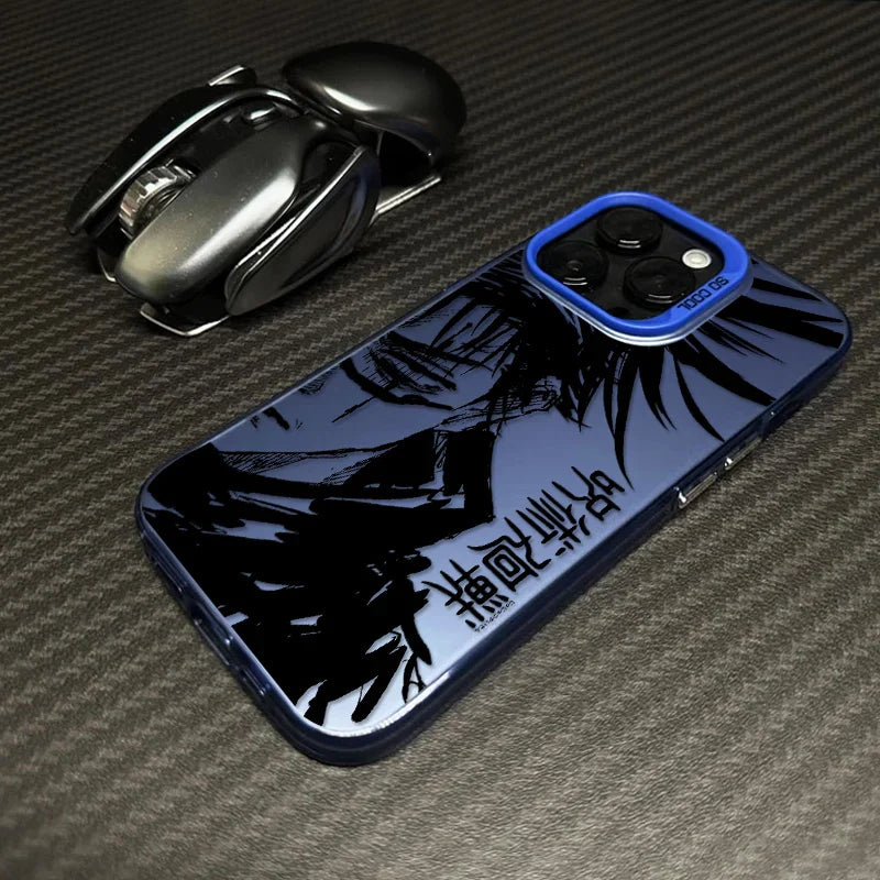 Jujutsu Kaisen Silver Plated iPhone Case | Animation Cover