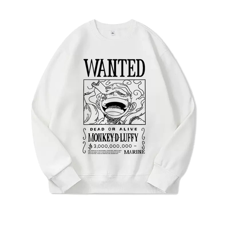 One Piece Nika Luffy Sweatshirt | Unisex Crew Neck Pullover