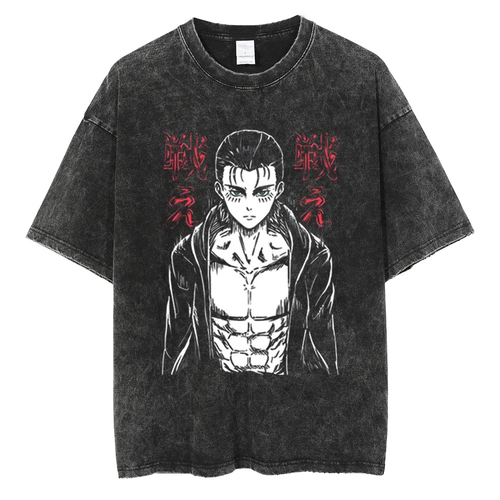 Attack on Titan Levi Ackerman T-Shirt | Oversized Unisex Tee