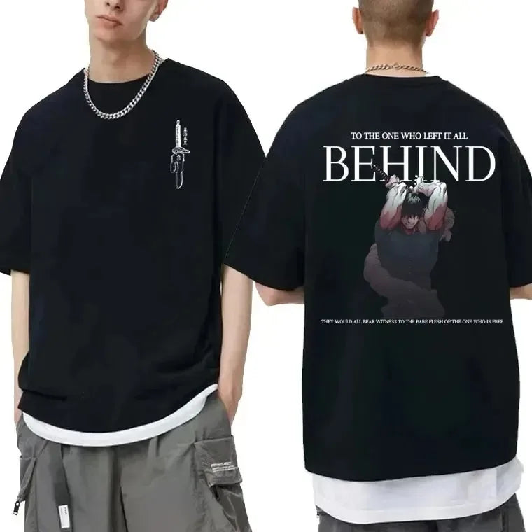 Jujutsu Kaisen Toji Graphic T-Shirt | Oversized Cotton Anime Tee