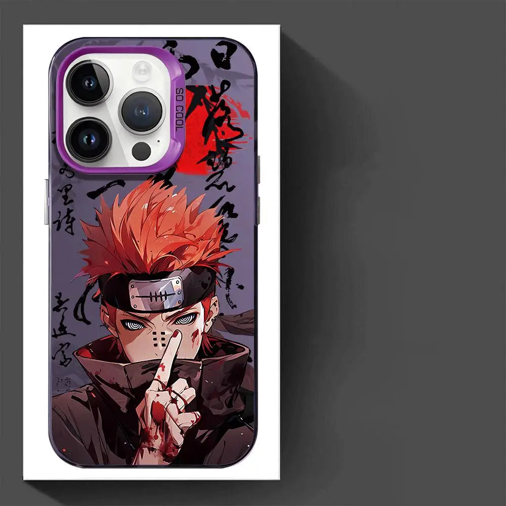 Naruto Akatsuki Silicone iPhone Case | Anime Shockproof Cover