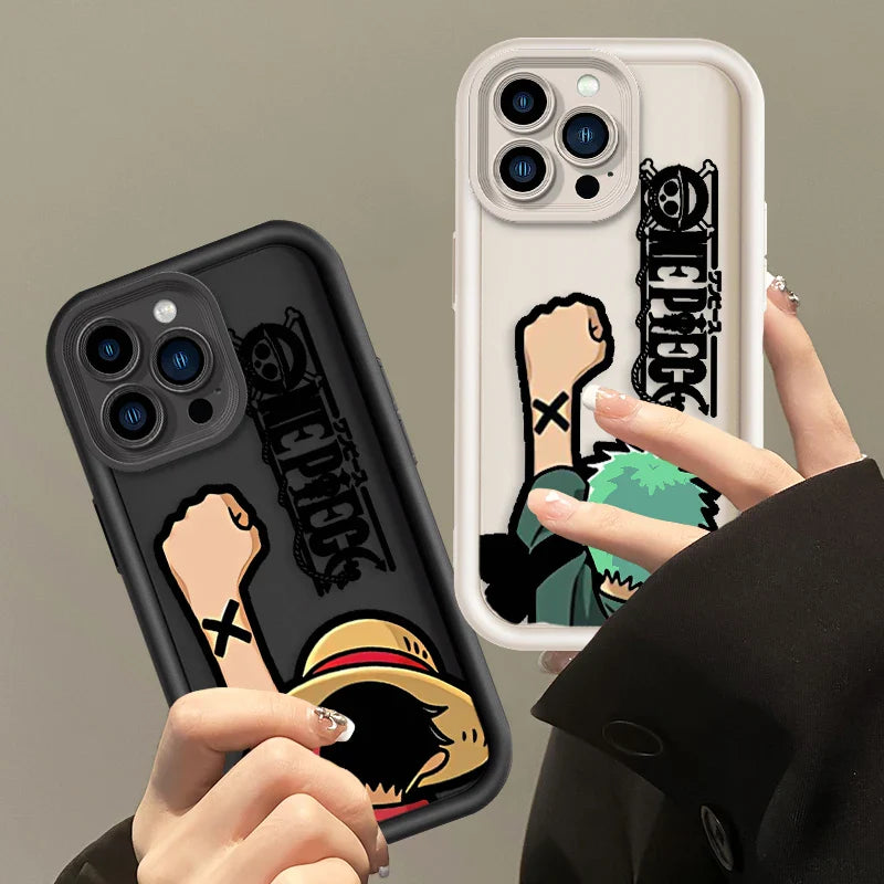 One Piece Art Soft Eye Ladder iPhone Case | Anime Cover