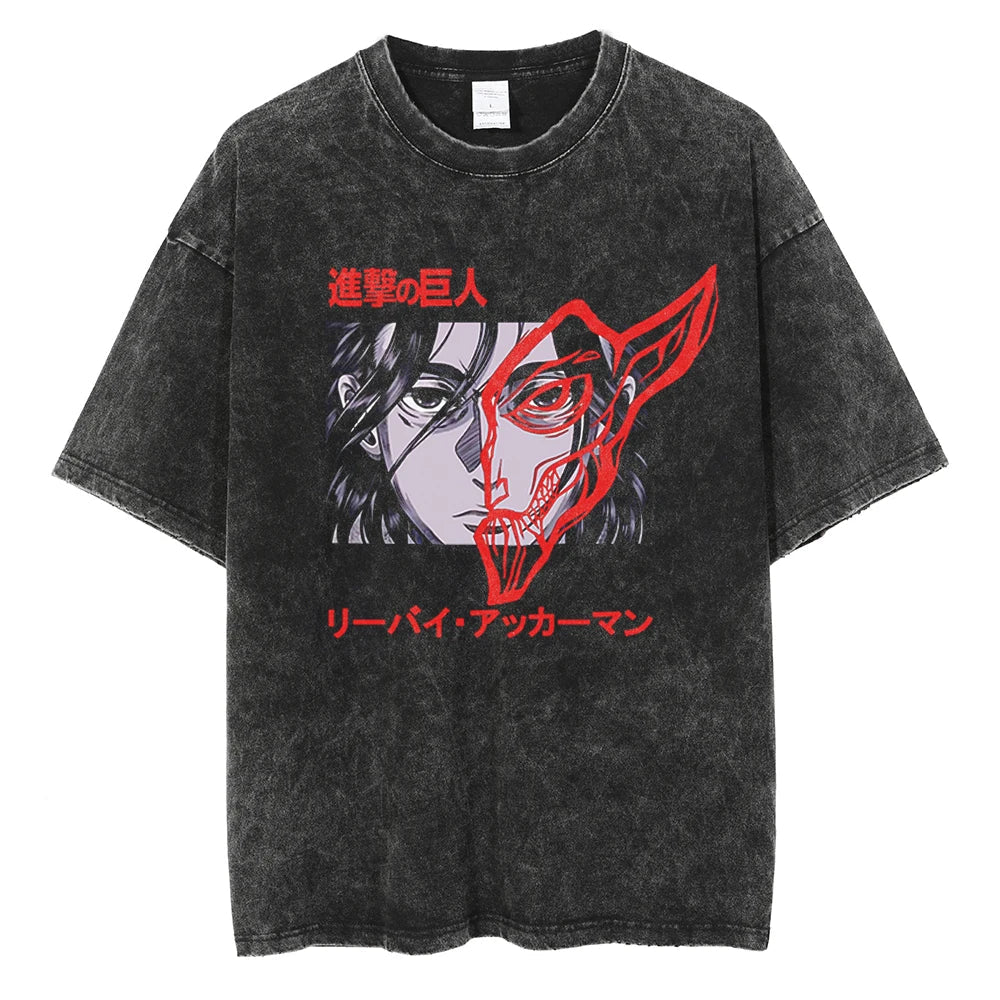 Attack on Titan Levi Ackerman T-Shirt | Oversized Unisex Tee