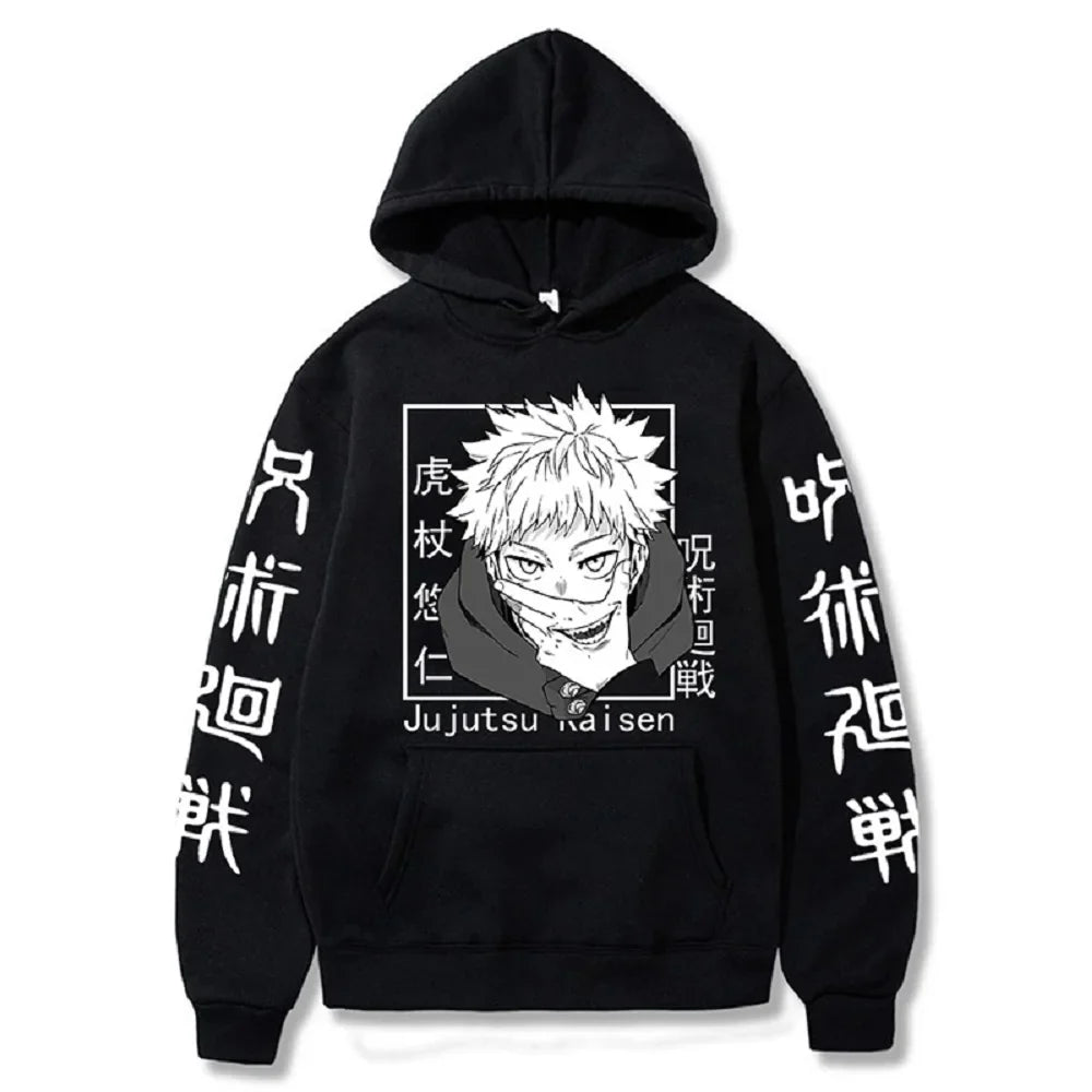 Jujutsu Kaisen Gojo Hoodie | Harajuku Anime Streetwear