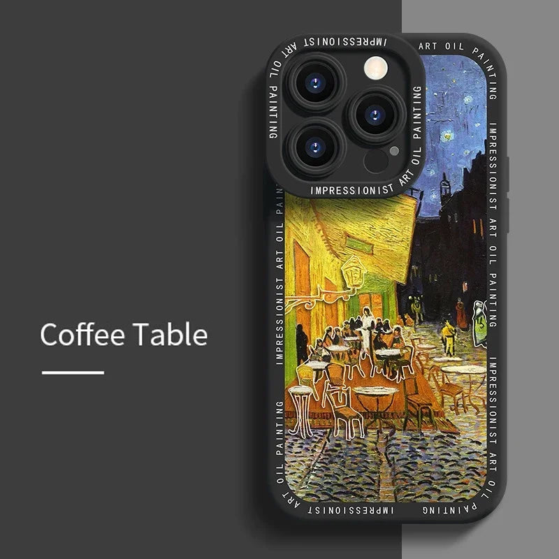 Luxury Art Anime iPhone Case | Coque Cover iPhone 11-15