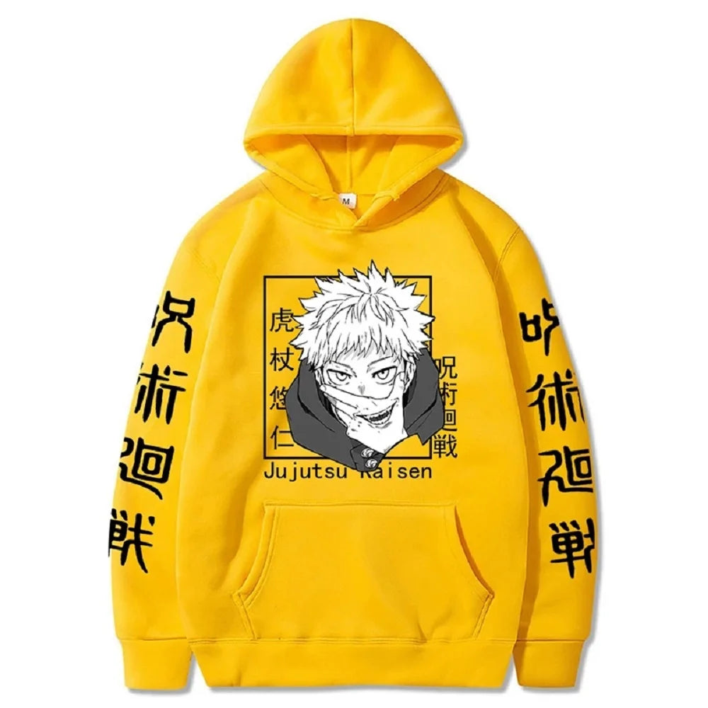 Jujutsu Kaisen Gojo Streetwear Hoodie | Harajuku Anime