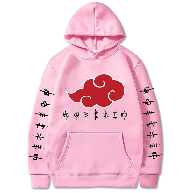 Naruto Akatsuki Cloud Hoodie | Unisex Streetwear Pullover