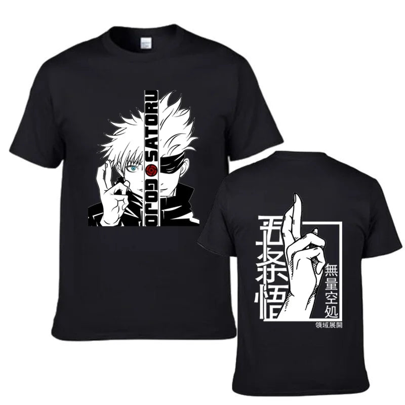 Jujutsu Kaisen Gojo Satoru Graphic T-Shirt | Casual Anime Tee