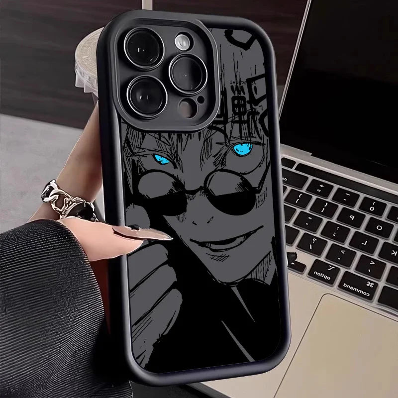 Jujutsu Kaisen Cool Soft Eye Ladder iPhone Case | Anime