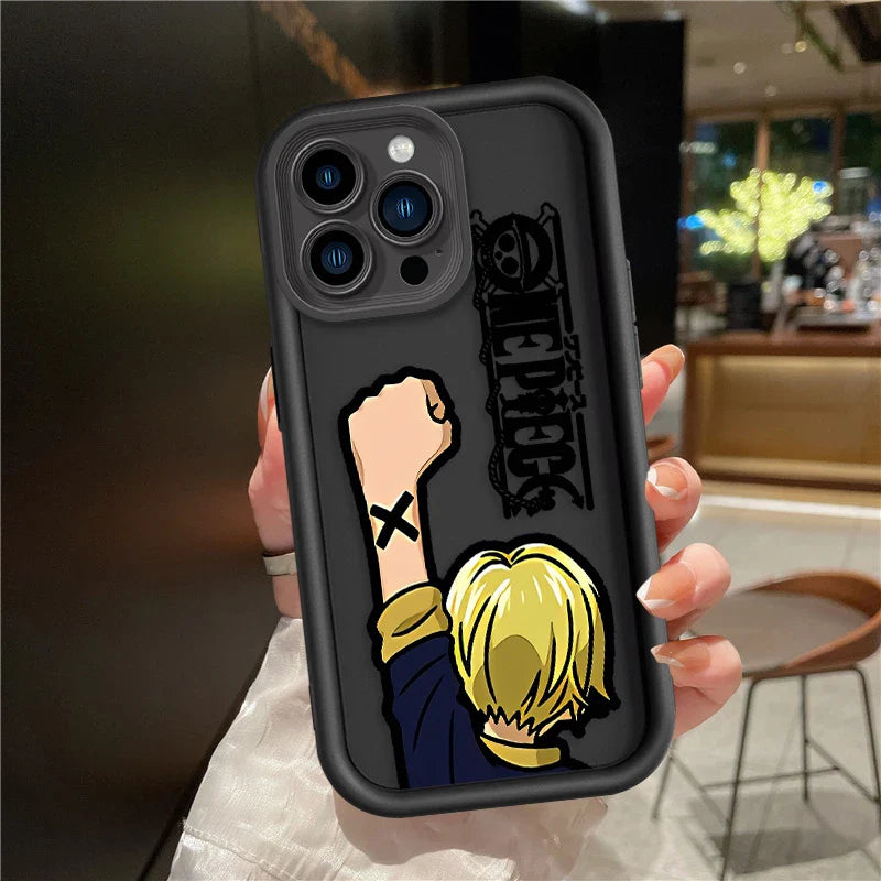 One Piece Art Soft Eye Ladder iPhone Case | Anime Cover