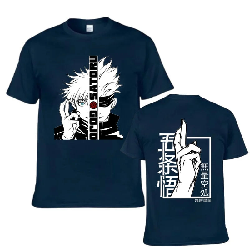 Jujutsu Kaisen Gojo Satoru Graphic T-Shirt | Casual Anime Tee
