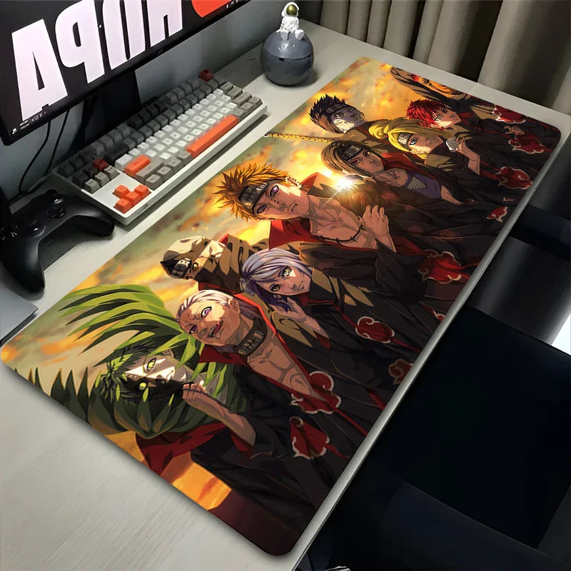Naruto Akatsuki XXL Mouse Pad | Red Cloud Gaming Desk Mat