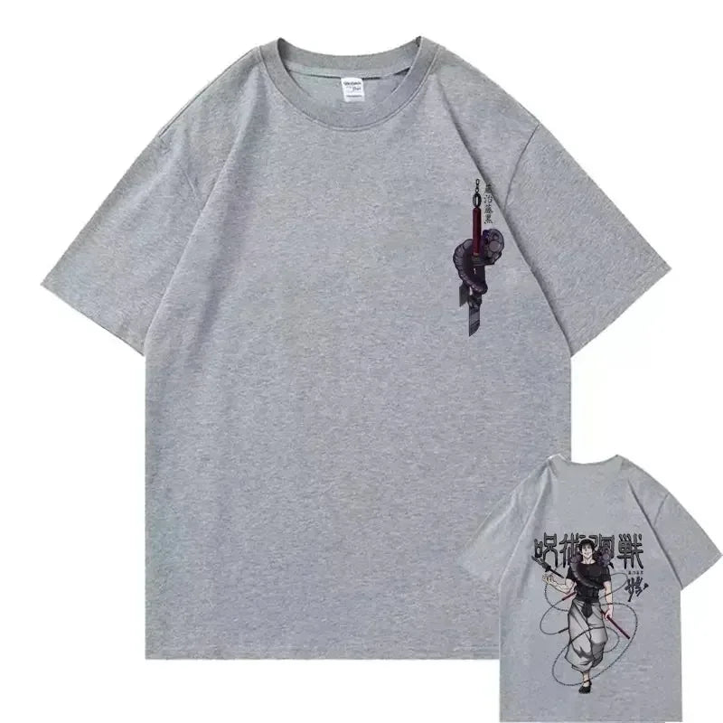 Jujutsu Kaisen Toji Graphic T-Shirt | Oversized Cotton Anime Tee