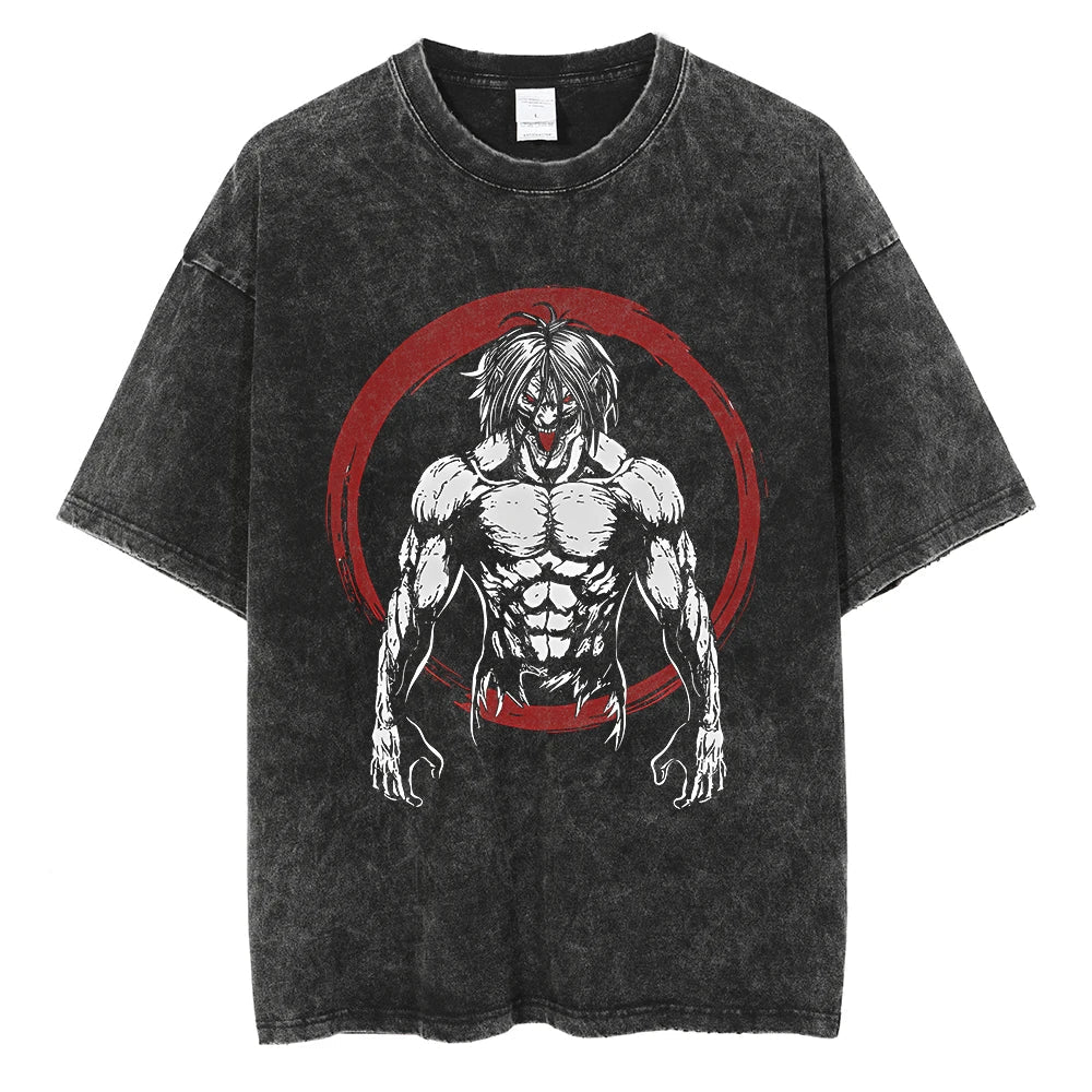 Attack on Titan Levi Ackerman Cotton T-Shirt | Harajuku Tee