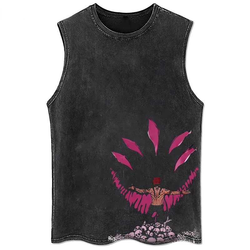 Vintage Oversized Anime Graphic T-Shirt | Hip-Hop Streetwear