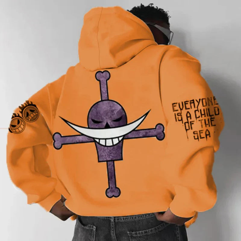 Men's 3D Anime Hoodie | Y2K Retro Streetwear Pullover