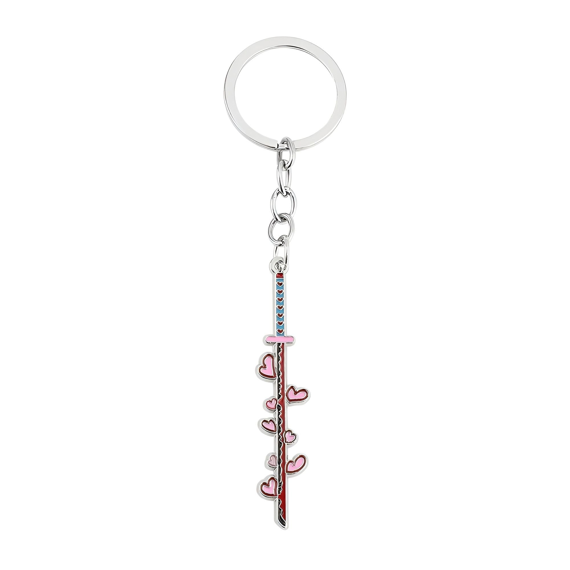 Demon Slayer Katana Keychain | Tanjiro Zenitsu Sword Key Ring