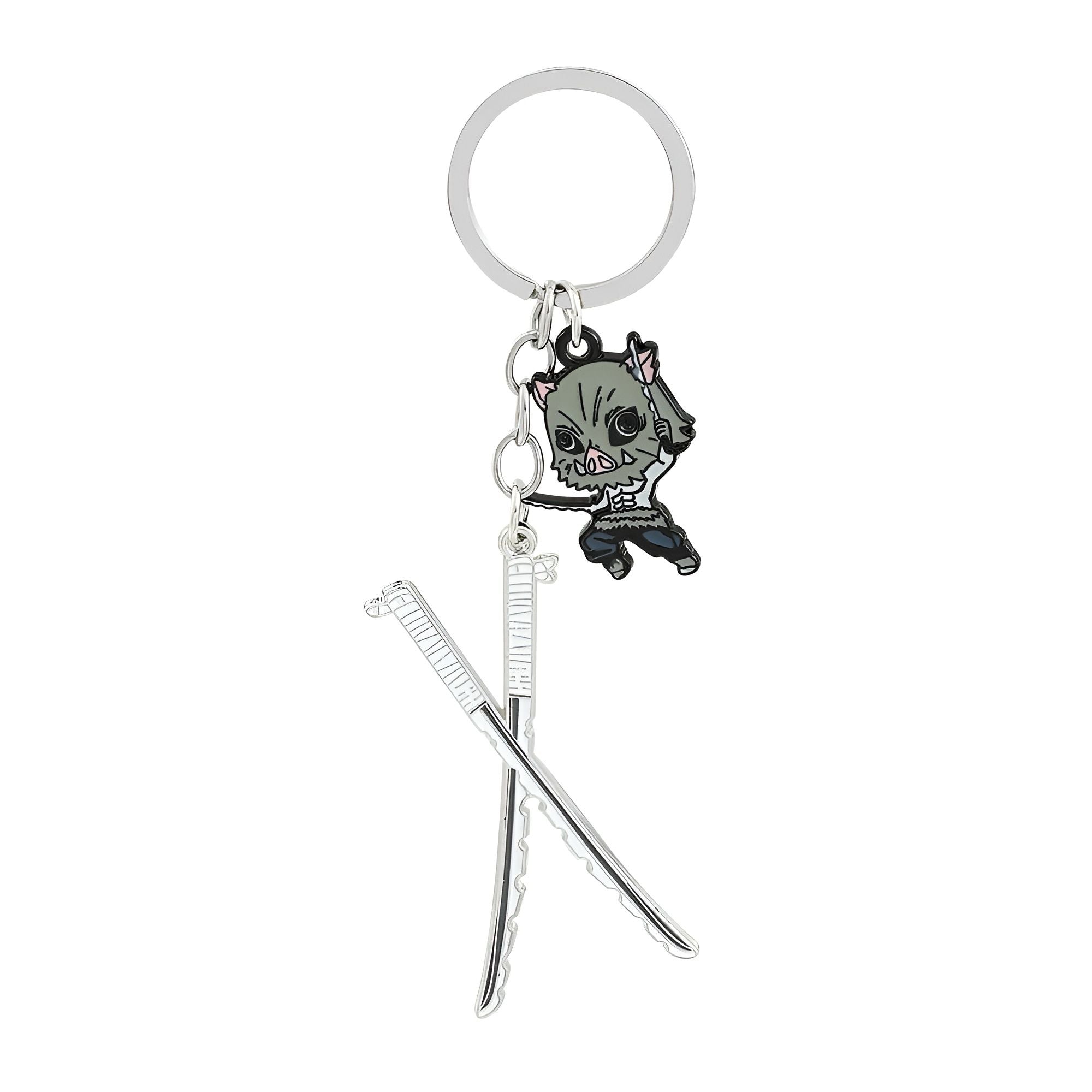 Demon Slayer Katana Keychain | Tanjiro Zenitsu Sword Key Ring