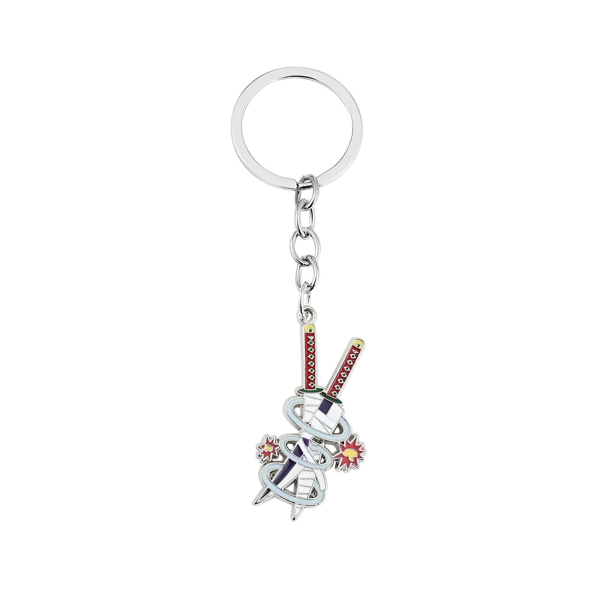Demon Slayer Katana Keychain | Tanjiro Zenitsu Sword Key Ring