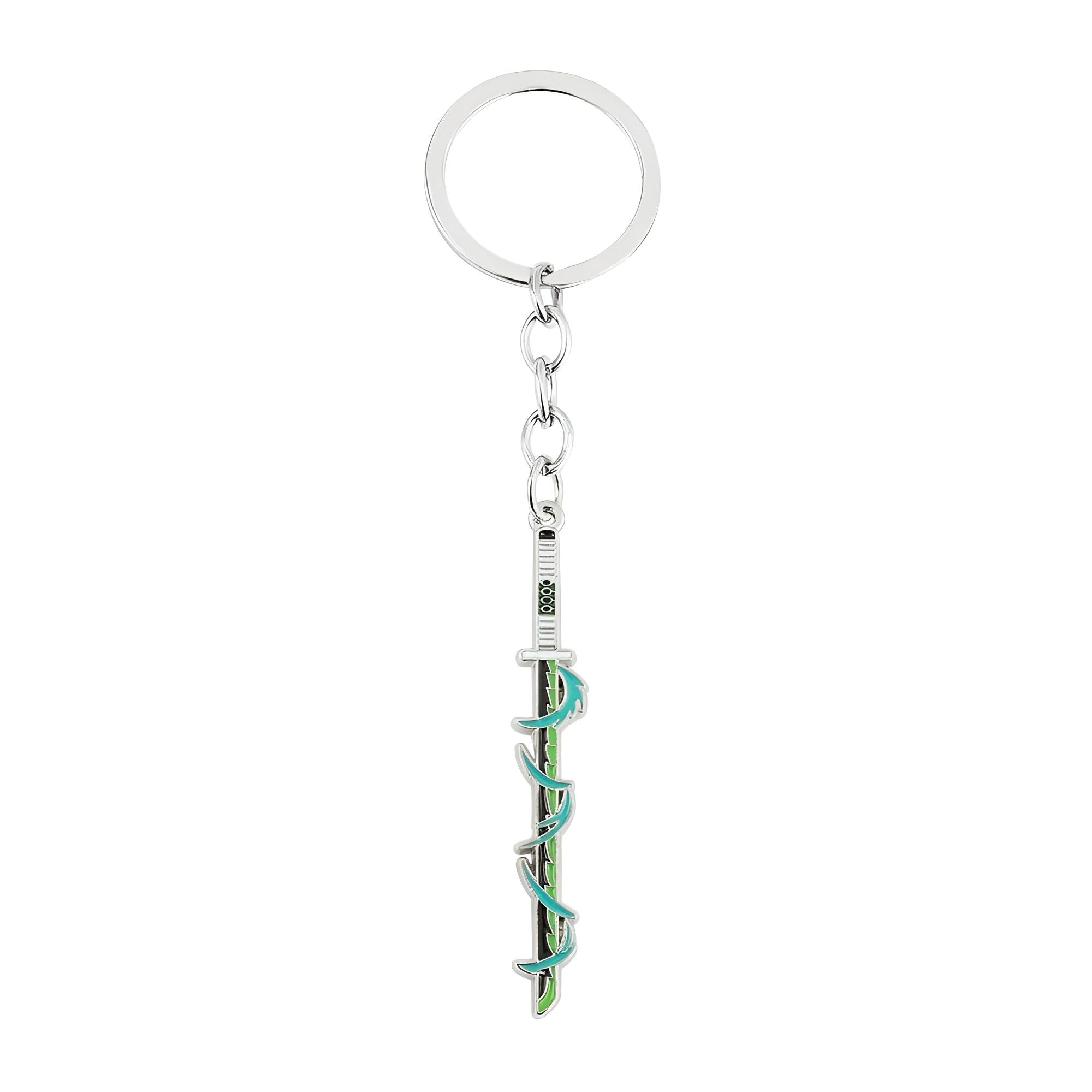 Demon Slayer Katana Keychain | Tanjiro Zenitsu Sword Key Ring
