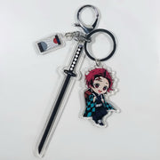 Tokitou Muichirou Sword Keychain | RYŪZAN Anime-Inspired Acrylic Key Chain