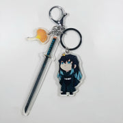 Tokitou Muichirou Sword Keychain | RYŪZAN Anime-Inspired Acrylic Key Chain