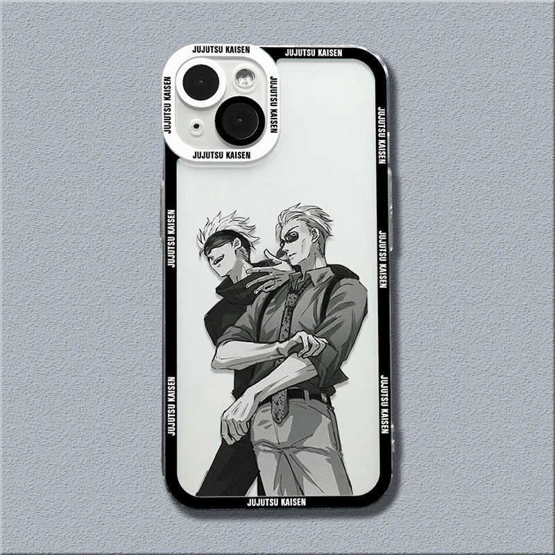 Jujutsu Kaisen Shockproof Transparent iPhone Case | Anime