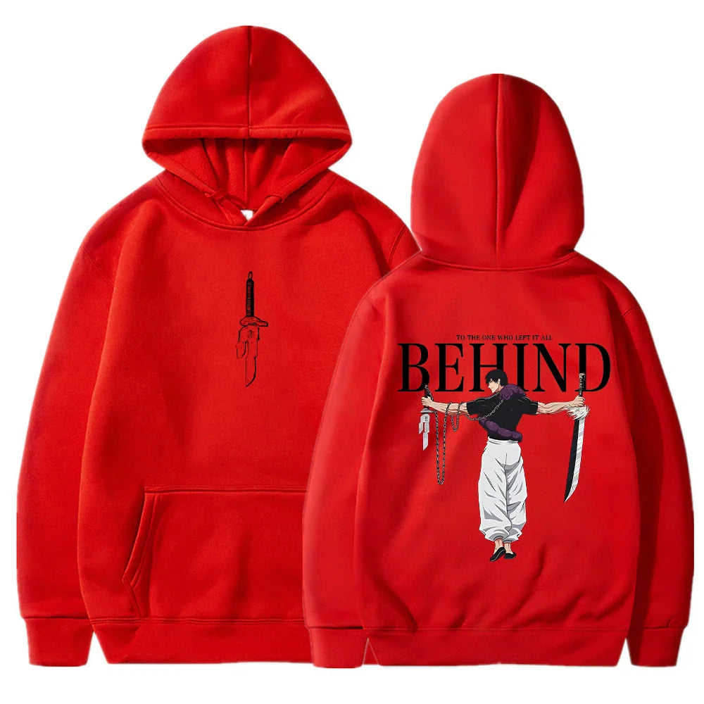 Jujutsu Kaisen Toji Hoodie | Gothic Anime Hip-Hop Sweatshirt