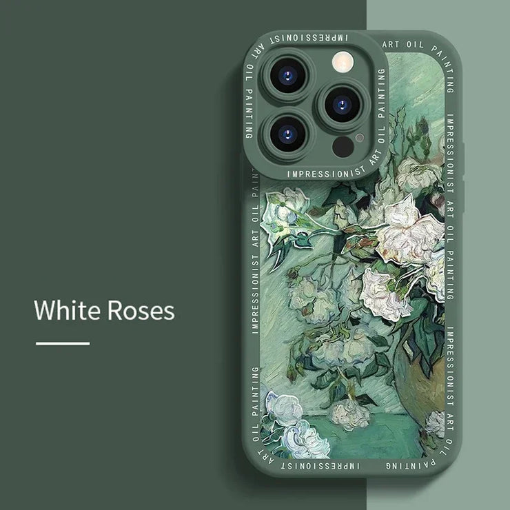 Luxury Art Coque Phone Cases for iPhone 11 13 12 14 15 Pro Max Case 15Plus 14Plus 14Pro 11Pro 12Pro 13Pro 15Pro 14 Pro Max Cover