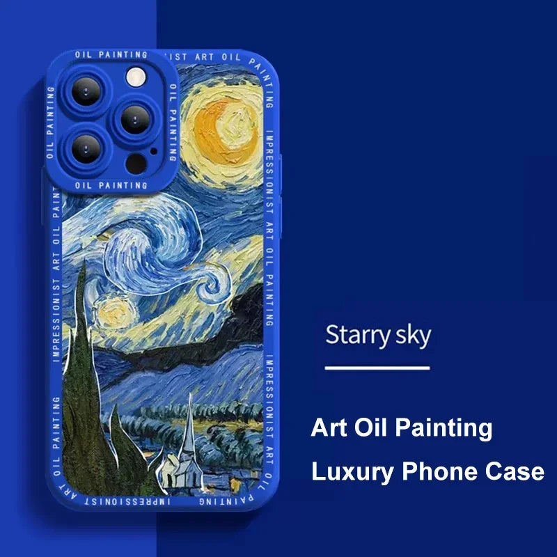 Luxury Art Anime iPhone Case | Coque Cover iPhone 11-15