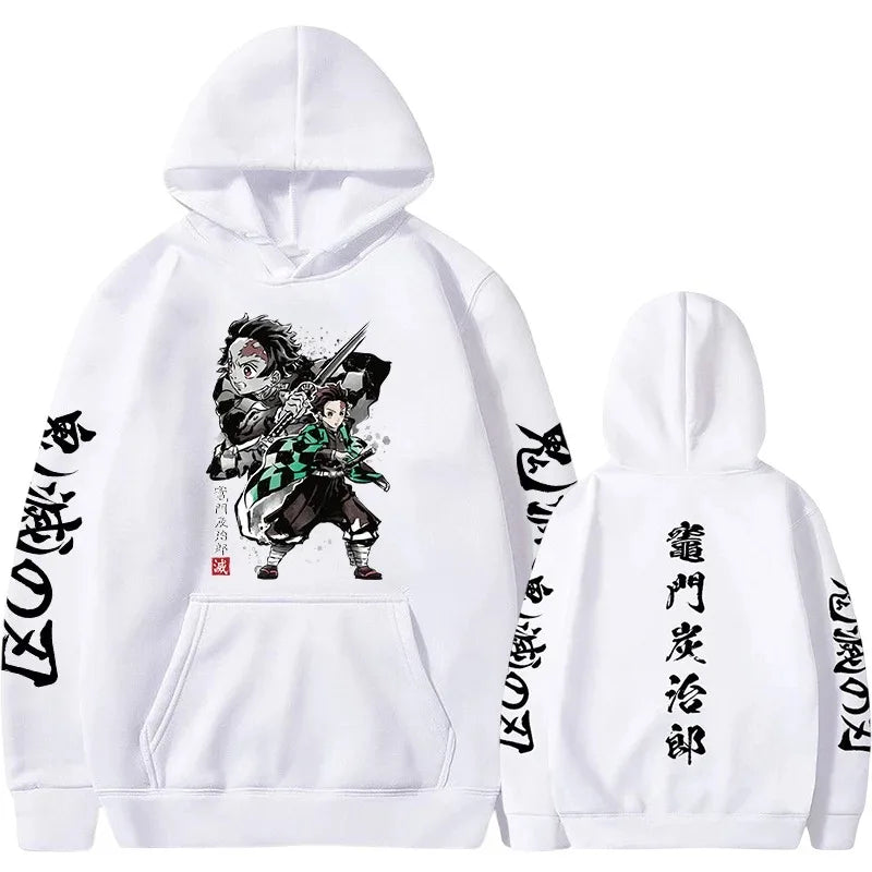 Demon Slayer Inosuke Oversized Streetwear Hoodie | Anime