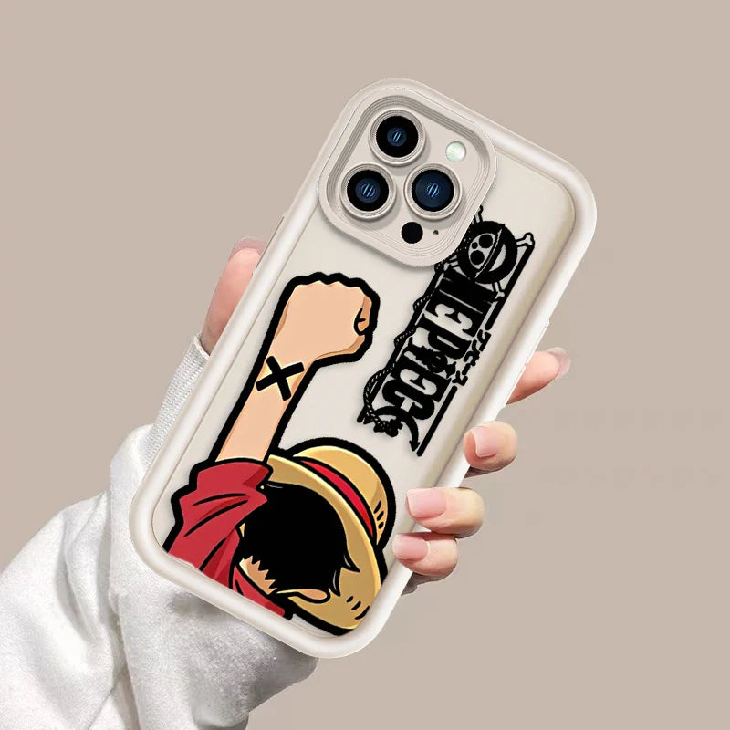 One Piece Art Soft Eye Ladder iPhone Case | Anime Cover