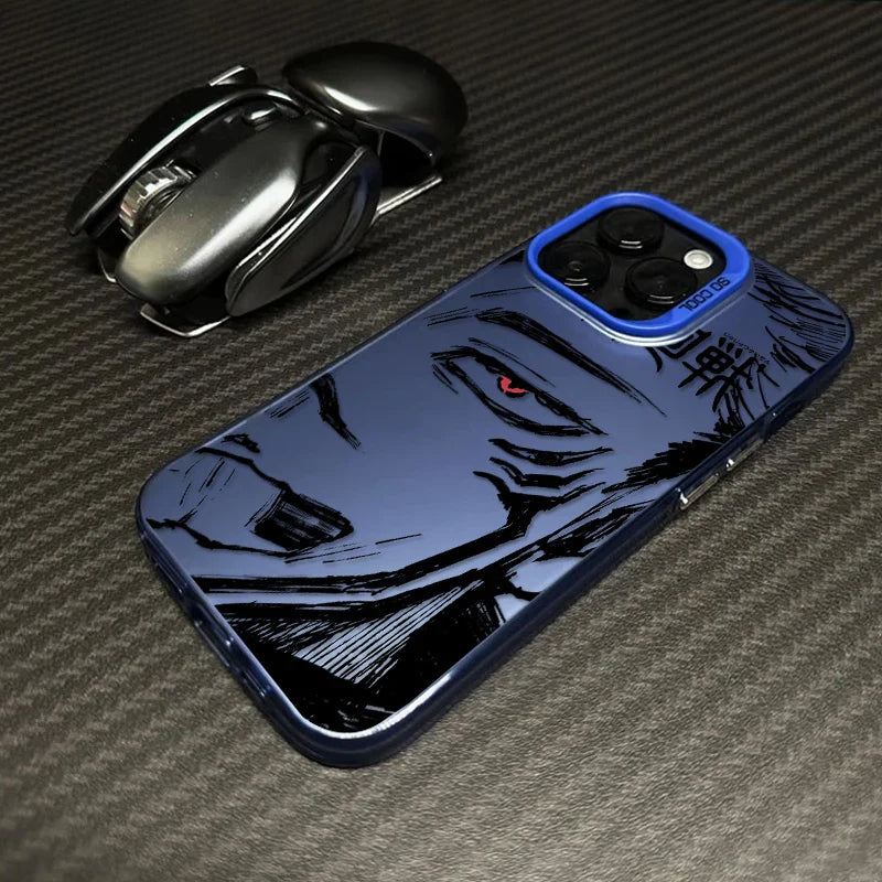 Jujutsu Kaisen Silver Plated iPhone Case | Animation Cover