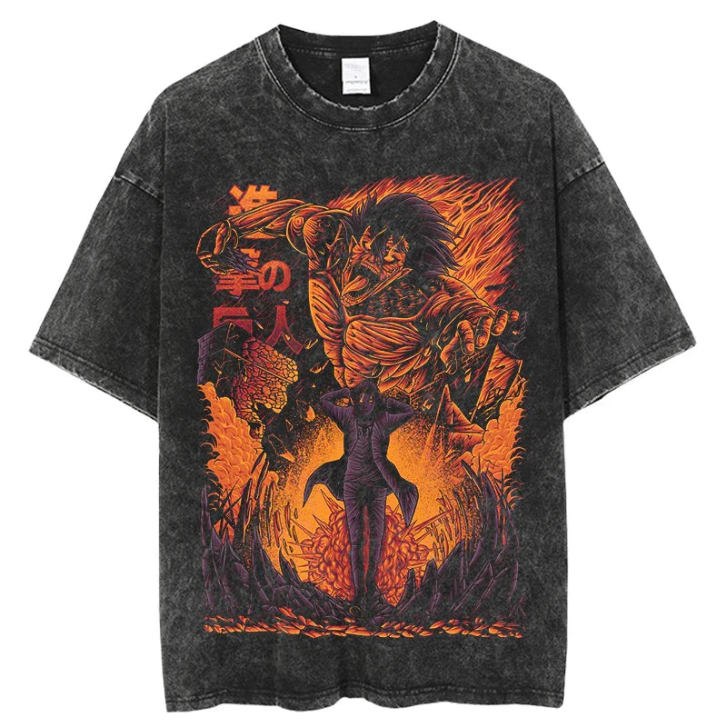 Attack on Titan Levi Ackerman Cotton T-Shirt | Harajuku Tee