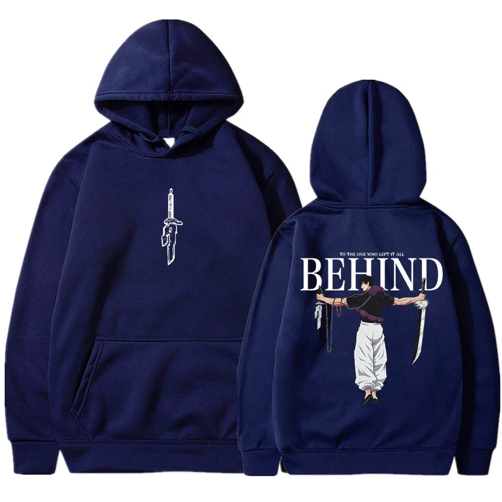 Jujutsu Kaisen Toji Hoodie | Gothic Anime Hip-Hop Sweatshirt