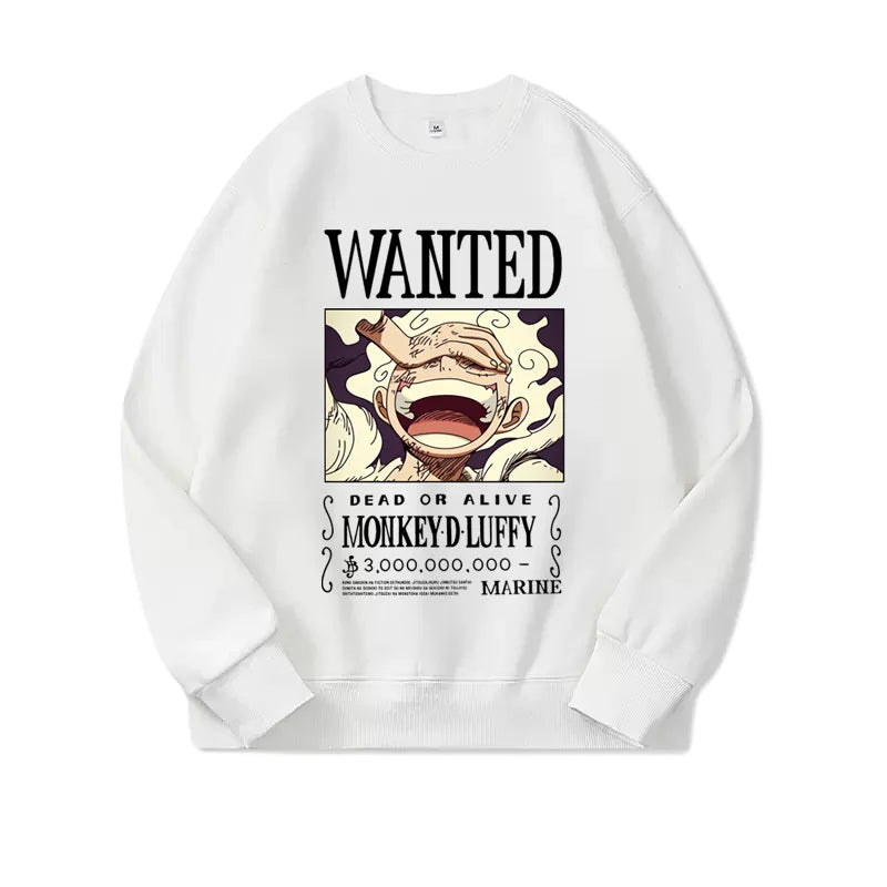 One Piece Nika Luffy Sweatshirt | Unisex Crew Neck Pullover
