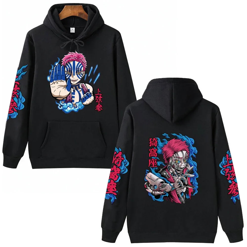 Demon Slayer Tomioka Giyuu Plus Size Hoodie | Warm Anime Sweatshirt