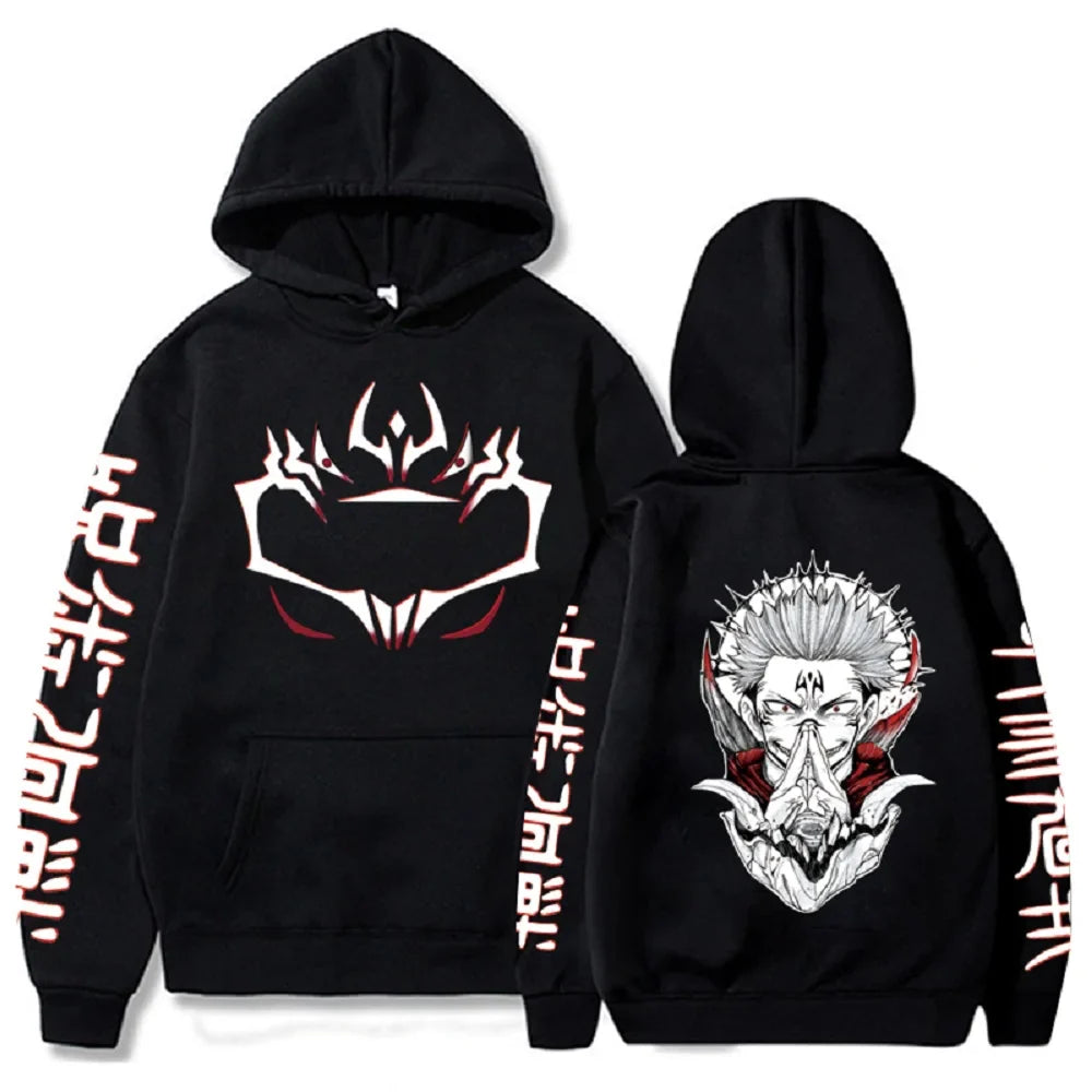 Jujutsu Kaisen Gojo Hoodie | Harajuku Anime Streetwear