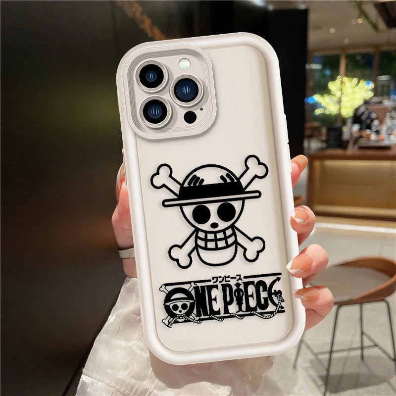 One Piece Logo Soft iPhone Case | Eye Ladder Design