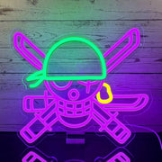 Skull LED Neon Light - Wall Decor for Bedroom & Parties