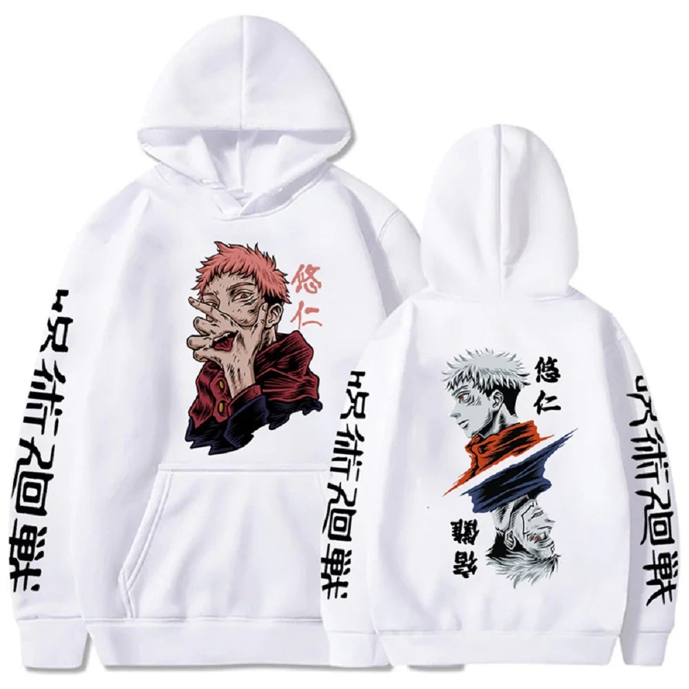 Jujutsu Kaisen Gojo Streetwear Hoodie | Harajuku Anime