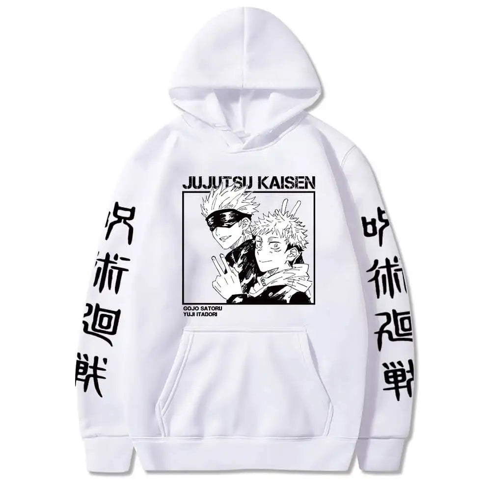 Jujutsu Kaisen Gojo Streetwear Hoodie | Harajuku Anime