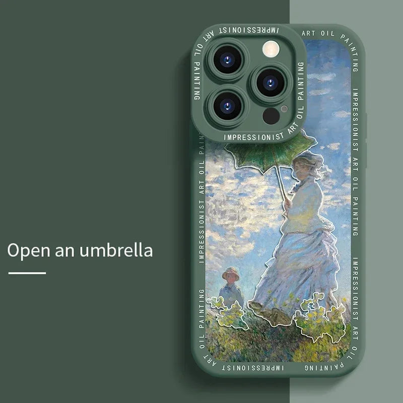 Luxury Art Anime iPhone Case | Coque Cover iPhone 11-15